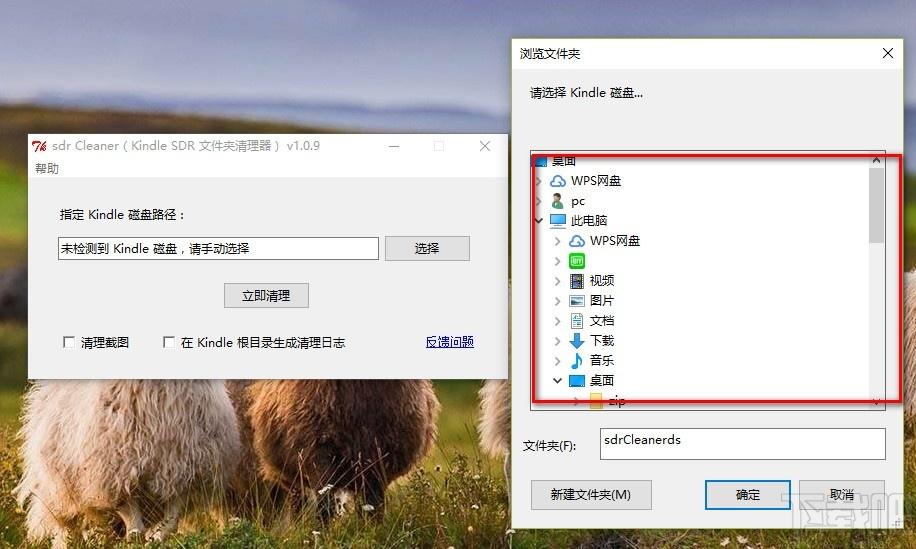 sdr Cleaner下载,sdr文件夹清理器,sdr文件夹清理